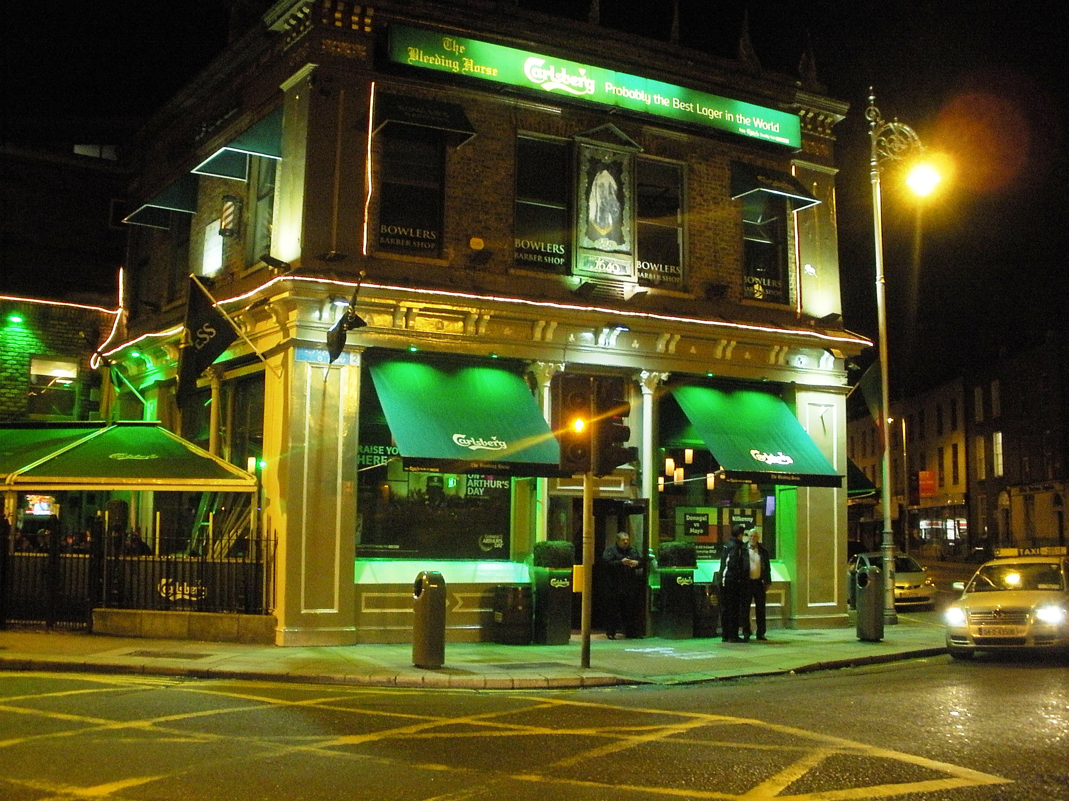 The Bleeding Horse Pub Dublin by marktravel The Bleeding Horse Pub in Dublin