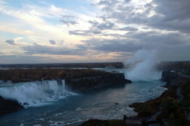 Niagara Falls Canada at twilight by marktravel