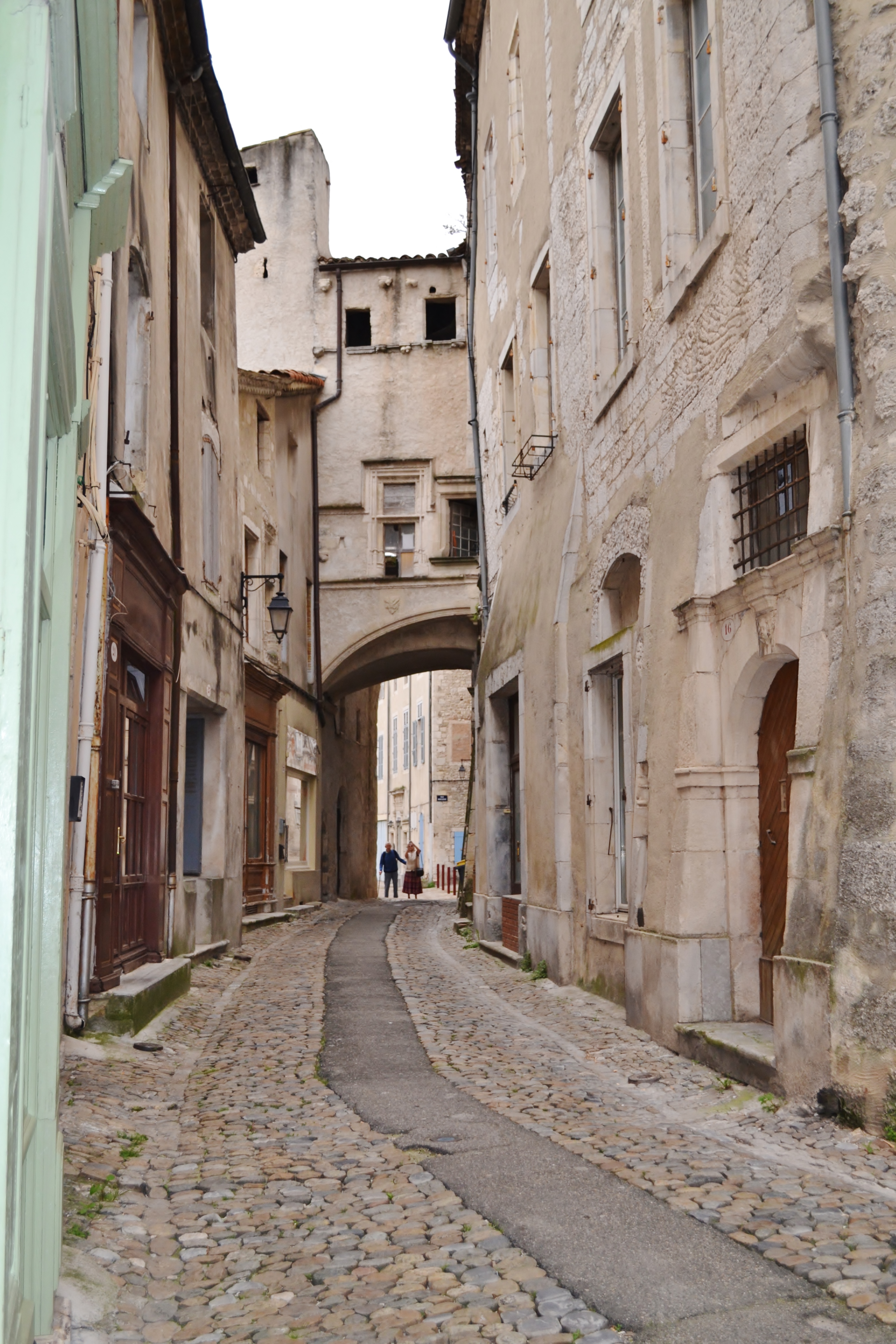 The streets of Viviers