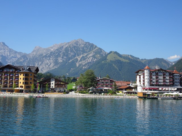 Lakeside at Achensee in Austria