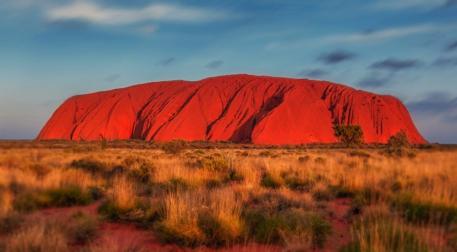 view of Australia outback