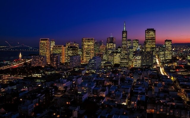Experience San Francisco at night