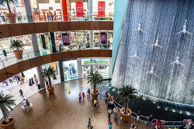 The Dubai Mall in Dubai