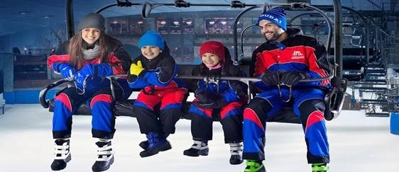 Ski Dubai is an indoor ski hill inside Dubai Mall