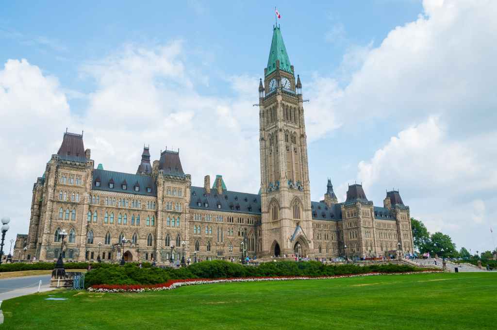 Canada's Parliament Buildings in Ottawa