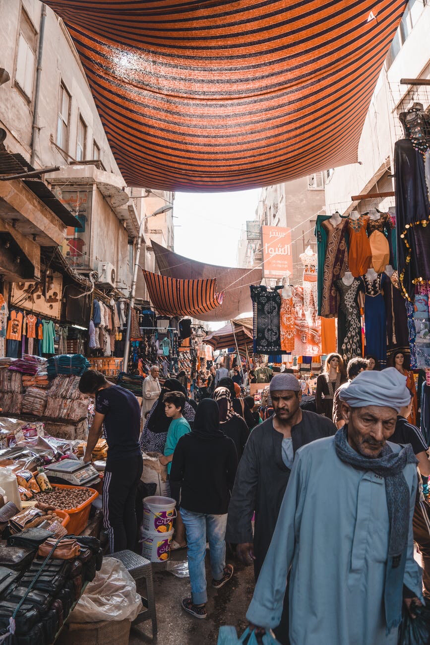 A market in Egypt