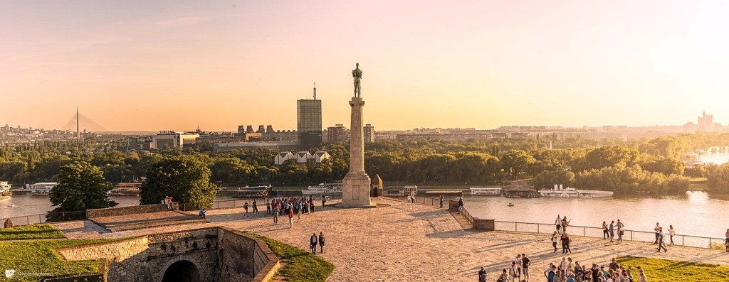 A view of Belgrade – one of the European countries you should visit this spring.