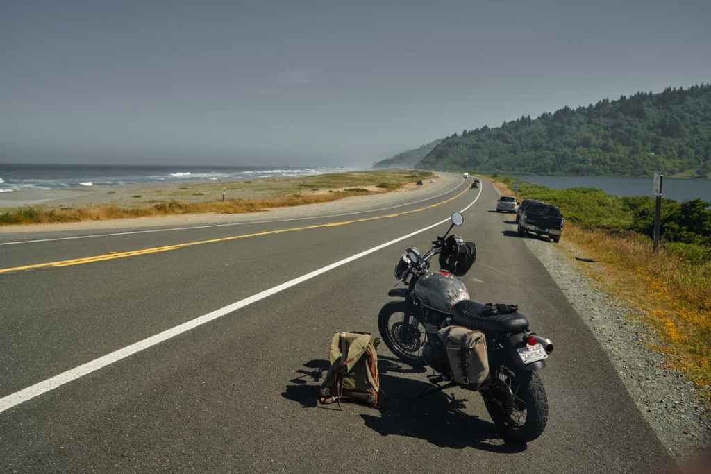 Vehicles on the road in Canada