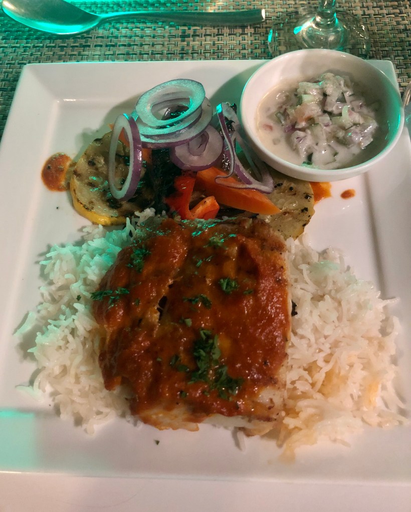 Delicious local food in St. Lucia 