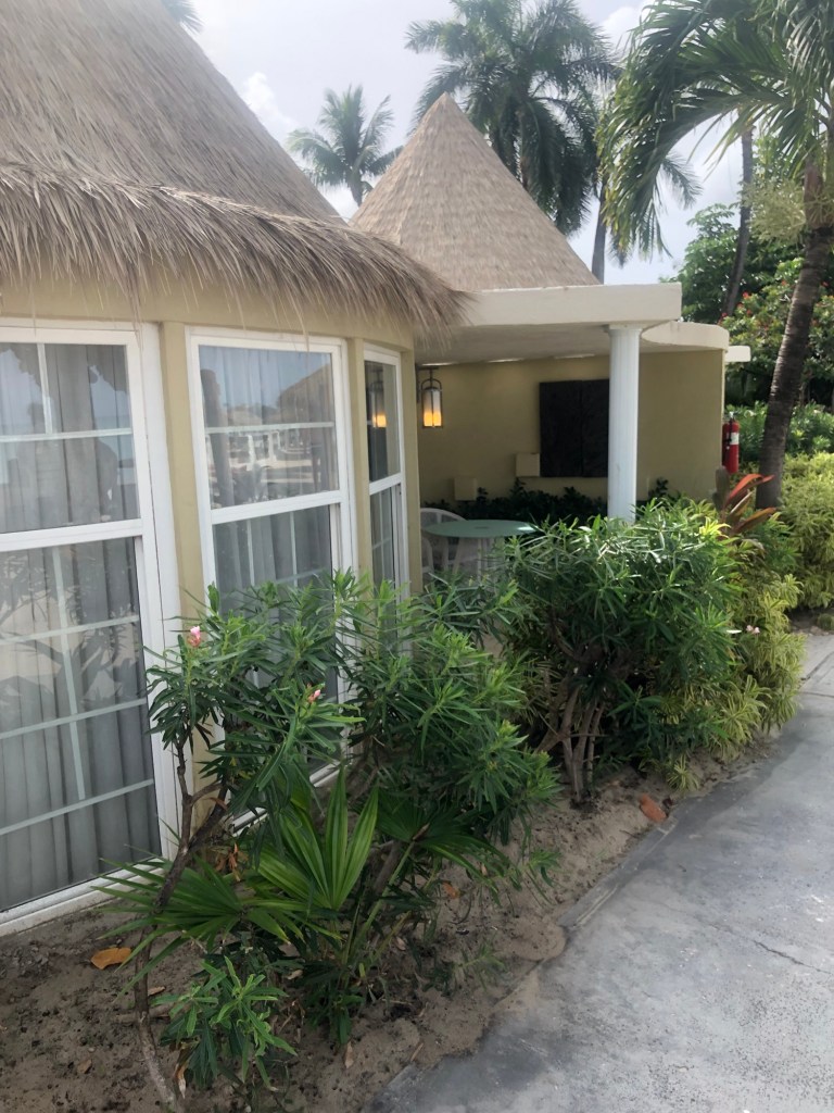 Private beachside cottage at Sandlas Grande Antigua